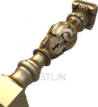 Balusters (BL_0592) 3D model for CNC machine